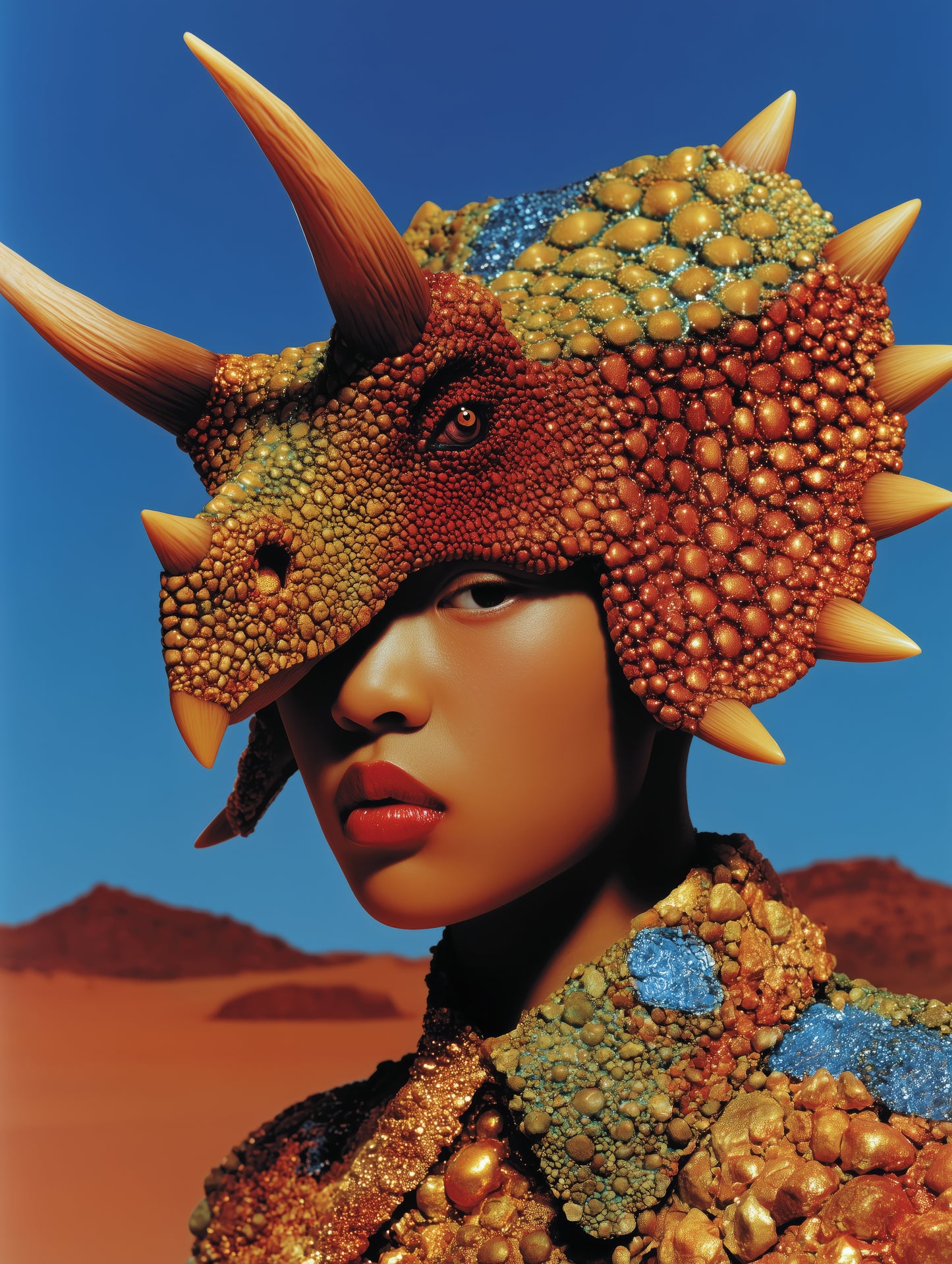 Triceratops / Golden Desert