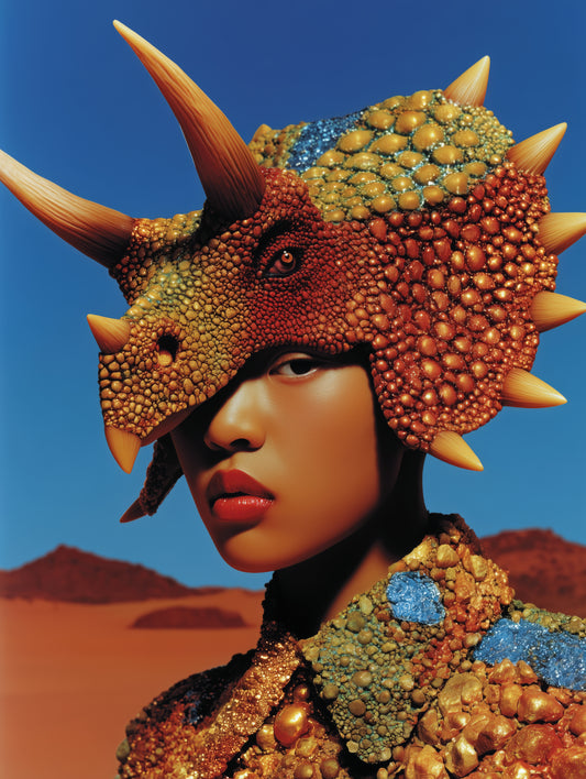 Triceratops / Golden Desert